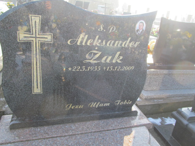 Aleksander Żak 1955 Chełmek kom. - Grobonet - Wyszukiwarka osób pochowanych