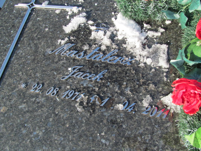 Jacek Mastalerz  1971 Chełmek kom. - Grobonet - Wyszukiwarka osób pochowanych