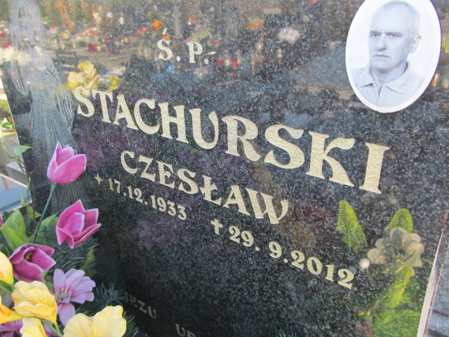 Czesław Stachurski 1933 Chełmek kom. - Grobonet - Wyszukiwarka osób pochowanych